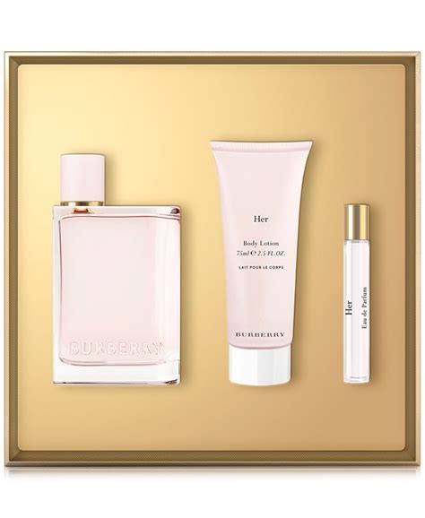 macys burberry her gift set|burberry aftershave gift set.